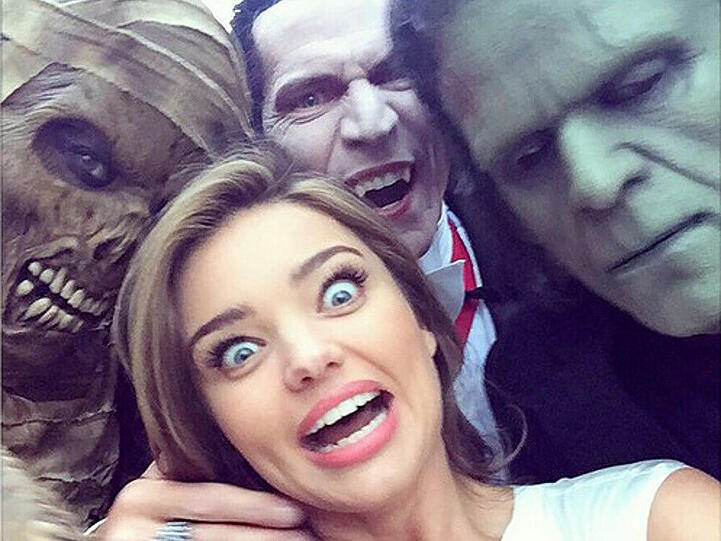 Miranda Kerr hat ein "Monsterselfie" geschossen
