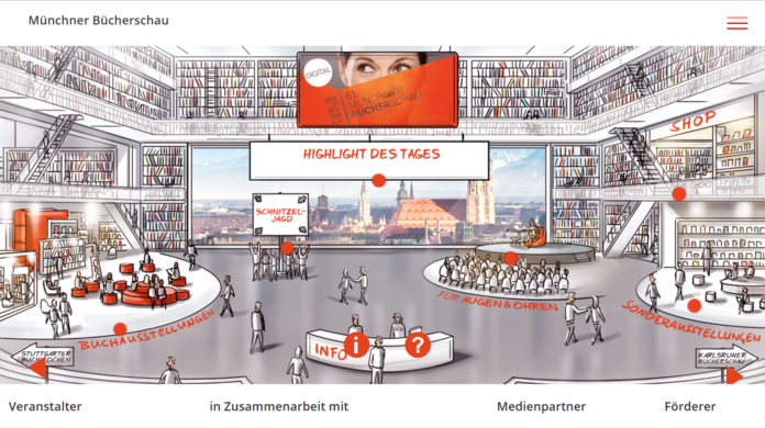 Die Bücherschau im Gasteig findet dieses Jahr nur online statt, aber man kann eine Menge erleben.