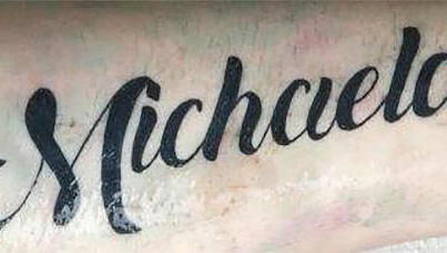 Dieses Tattoo trug der Getötete auf dem linken Unterarm. Dieses Tattoo trug der Getötete auf dem linken Unterarm.