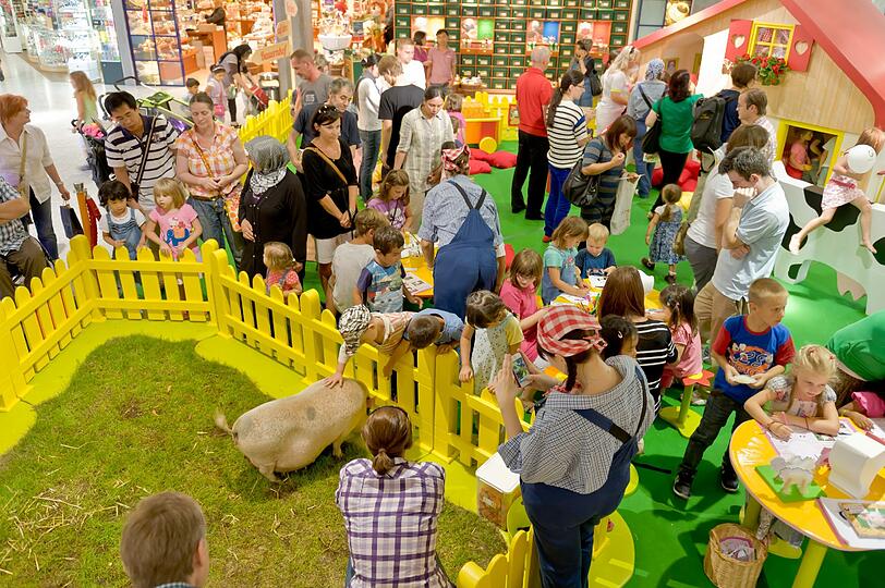 Beim Sommerferienprogramm des OEZ gibt es unter anderem echte Tiere zu bestaunen.