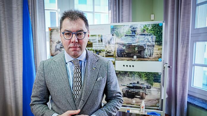 Oleksii Makeiev hofft auf deutsche Waffen.