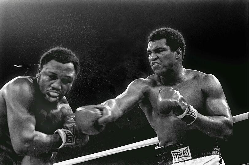 Beim "Thrilla in Manila" 1975 ging es wieder um den WM-Titel.
