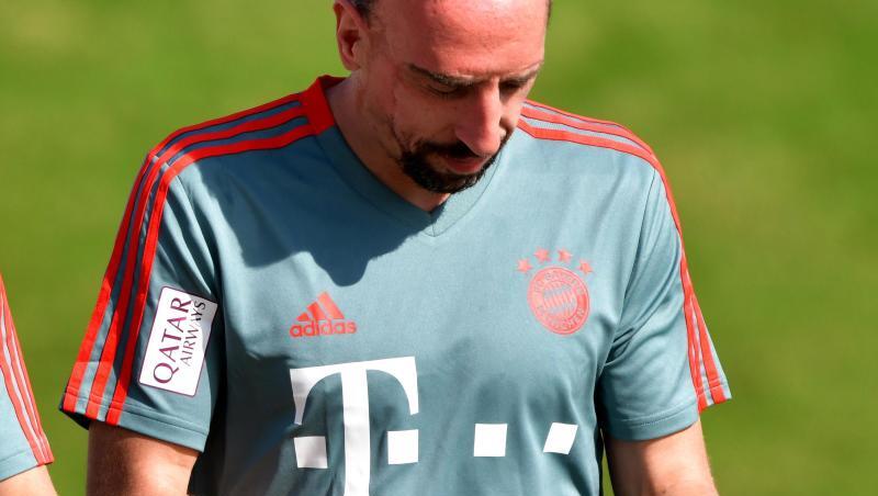 Der Spieler des Fußball-Bundesligisten FC Bayern München, Franck Ribery. Foto: Peter Kneffel/Archiv Der Spieler des Fußball-Bundesligisten FC Bayern München, Franck Ribery. Foto: Peter Kneffel/Archiv