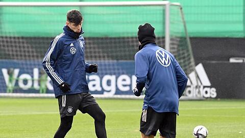 Kai Havertz (l) ist fit und einsatzbereit.