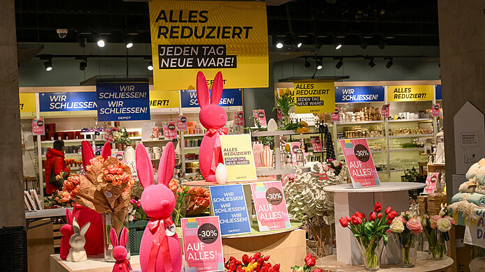 Die Depot-Filiale in der Sendlinger Straße schließt Mitte April ihre Pforten.