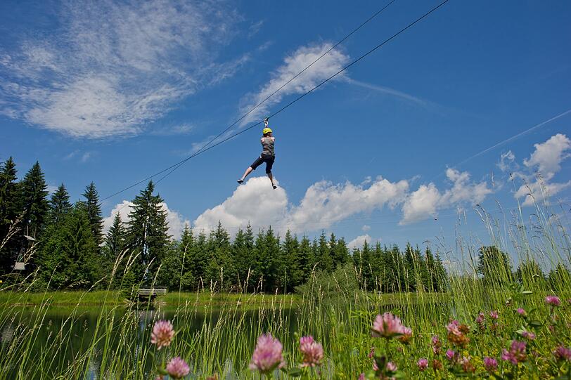 Mit der richtigen Ausrüstung ist die Bergwelt auch für Kinder ein traumhaftes Erlebnis.