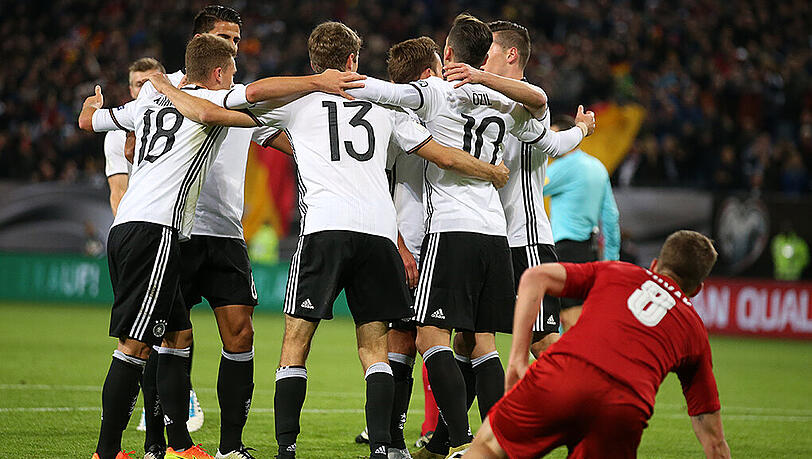 Jubelt die deutsche Nationalelf auch im Spiel gegen Nordirland? Jubelt die deutsche Nationalelf auch im Spiel gegen Nordirland?