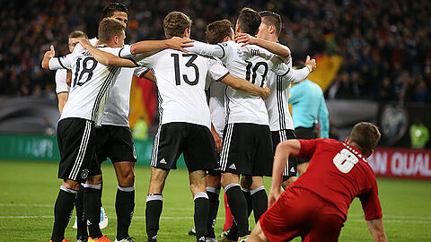 Jubelt die deutsche Nationalelf auch im Spiel gegen Nordirland?