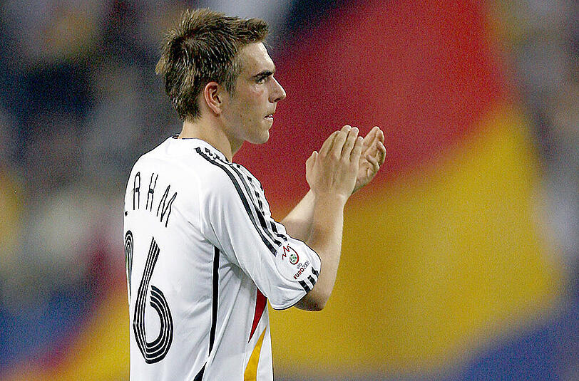 Philipp Lahm im WM-Trikot.