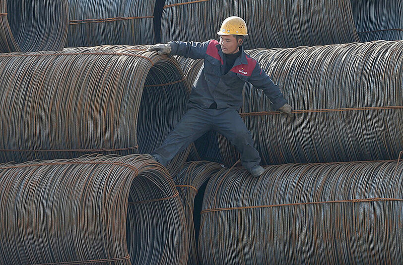 Das Wirtschaftswachstum bewegt sich im Rahmen der Zielvorgabe der chinesischen Regierung für dieses Jahr von 6,5 bis 7 Prozent. Foto: Mark