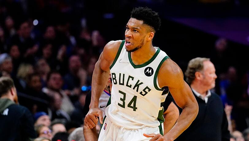 Giannis Antetokounmpo erzielte in seiner Karriere bisher 14.216 Punkte für die Milwaukee Bucks.