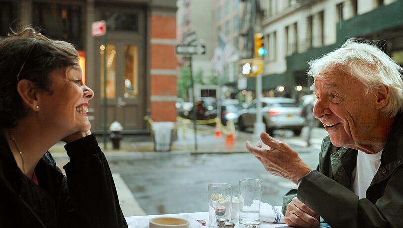 Fantastische Ehe: Niccel und Emil Steinberger in New York. Fantastische Ehe: Niccel und Emil Steinberger in New York.