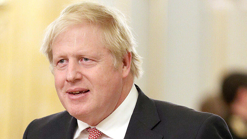 Boris Johnson bei einem Auftritt in London