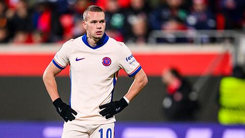 Mudryk  spielt seit Januar 2023 für Chelsea.