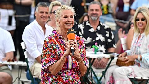 Am 19. Juli feiert Andrea Kiewel im "ZDF-Fernsehgarten" die j&auml;hrliche Mallorca-Party.