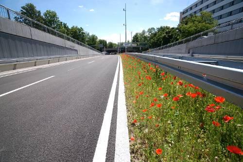 Ab Montag dürfen hier auch die Autos fahren.