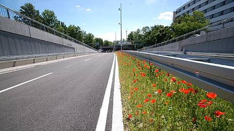Ab Montag dürfen hier auch die Autos fahren.