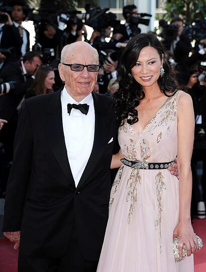 Ehe-Ende nach 14 Jahren: Rupert Murdoch und Wendi Deng.