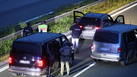 Auch eine Verhandlungsgruppe der Polizei war im Einsatz.