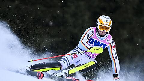 Im Slalom ist Linus Straßer größter deutscher Hoffnungsträger.