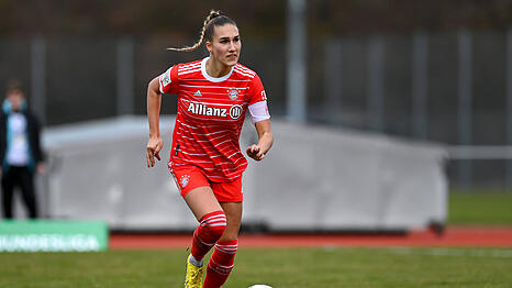 Jana Kappes, Kapitänin der zweiten Mannschaft der FC-Bayern-Frauen.