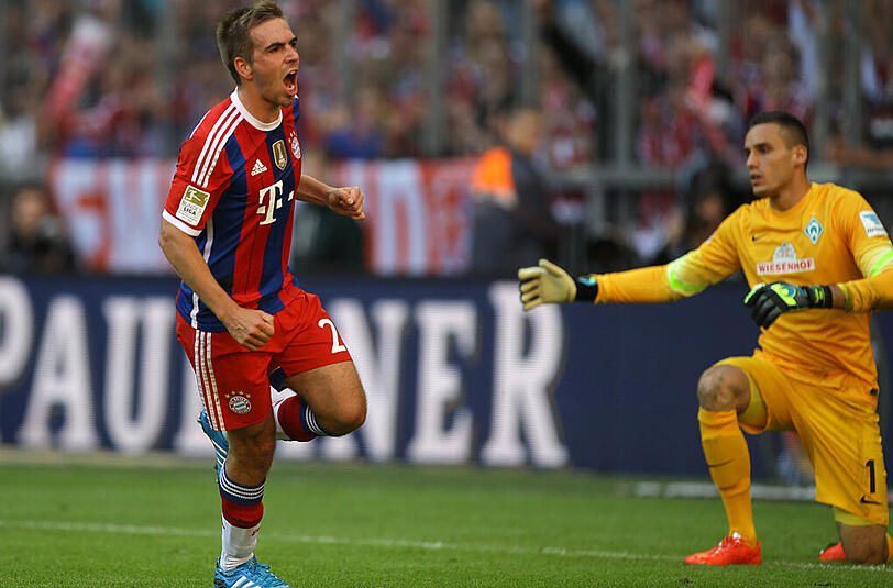 Philipp Lahm und der FC Bayern sind weiter ungeschlagen.