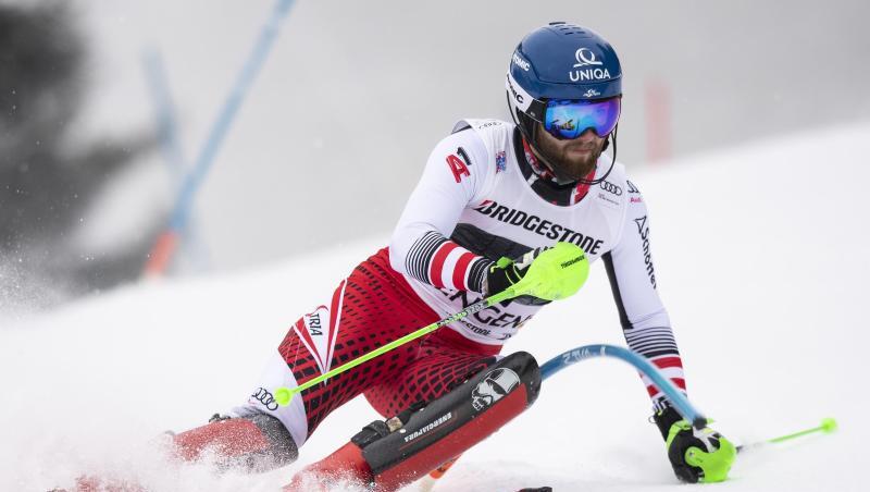 Marco Schwarz fährt in der Kombination um eine Medaille mit. Marco Schwarz fährt in der Kombination um eine Medaille mit.