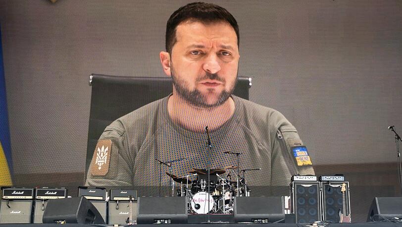 Der ukrainische Präsident Wolodymyr Selenskyj (44)