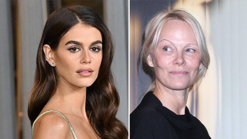 Kaia Gerber (li.) und Pamela Anderson kennen sich schon seit vielen Jahren.