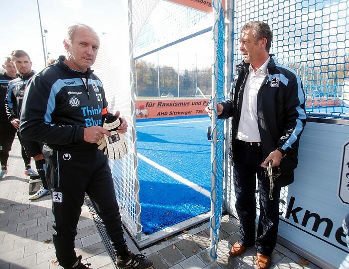 Hans Sitzberger (l.) und Florian Hinterberger.