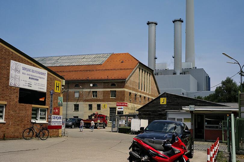 Auf diesem Gelände soll der Gasteig angesiedelt werden.
