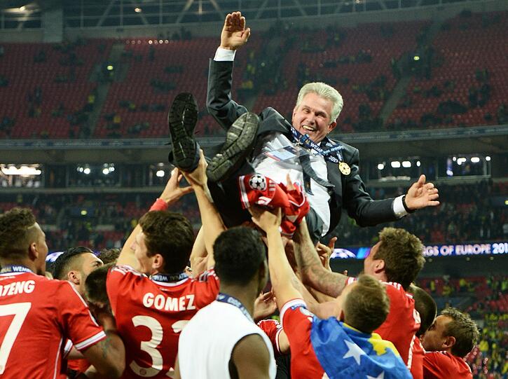 Tränen, Jubel, Emotionen: Der deutsche Meister FC Bayern hat die Champions League gewonnen. Hier gibt's die Bilder der Freude aus Wembley