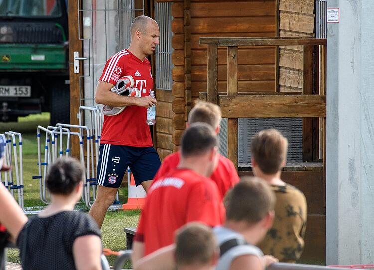 Die Bilder vom Bayern-Training am Montag.