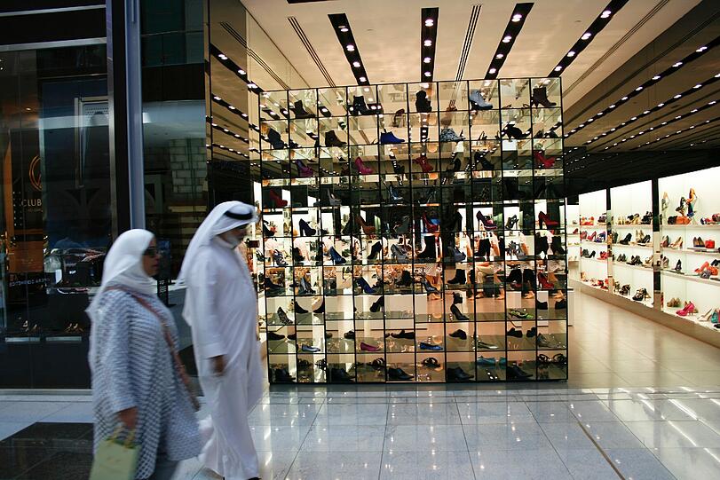 Die Dubai Mall ist das größte Einkaufszentrum der Welt.