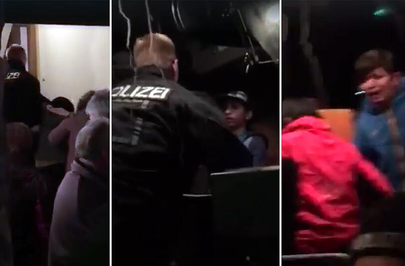 Das zweite Video aus Clausnitz dokumentiert das brutale Vorgehen der Polizei gegen verängstigte Flüchtlinge.