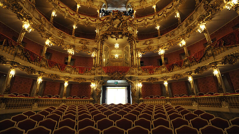 Das Cuvilliés-Theater in München wird als das bedeutendste Rokokotheater Deutschlands bezeichnet.