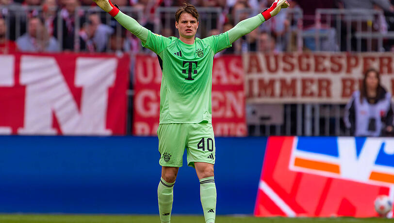 &Uuml;berzeugt beim FC Bayern: Urbig.