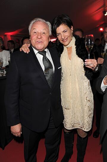 Eckart Witzigmann und Lebensgefährtin Nicola Schnelldorfer.