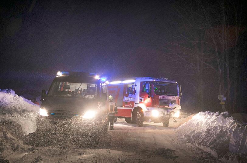 Trotz der Sperrung war die Frau auf der Straße aus Winklmoos kommend in Richtung Seegatterl unterwegs.