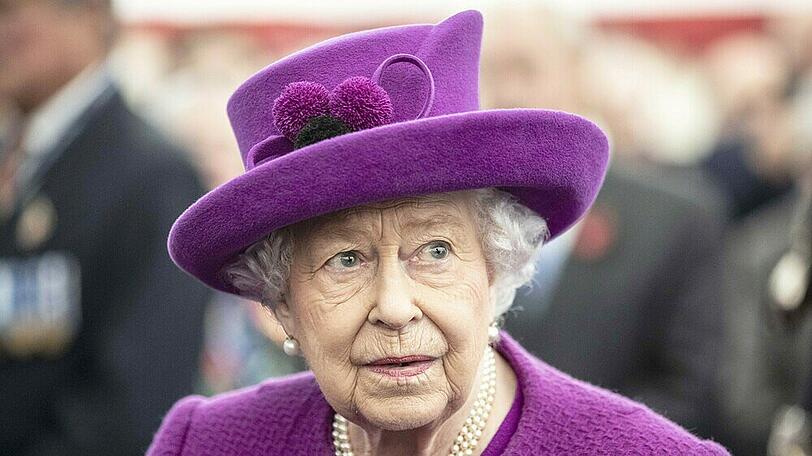 Die Queen während eines öffentlichen Auftritts in London