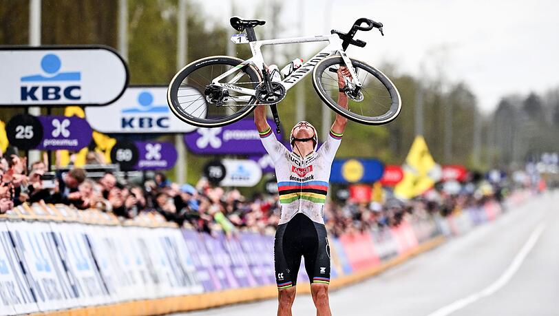 War bei der Flandern-Rundfahrt nicht zu schlagen: Mathieu van der Poel.