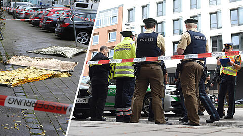 Der Messerstecher hielt die Stadt und ihre Einsatzkräfte für dreieinhalb Stunden in Atem.