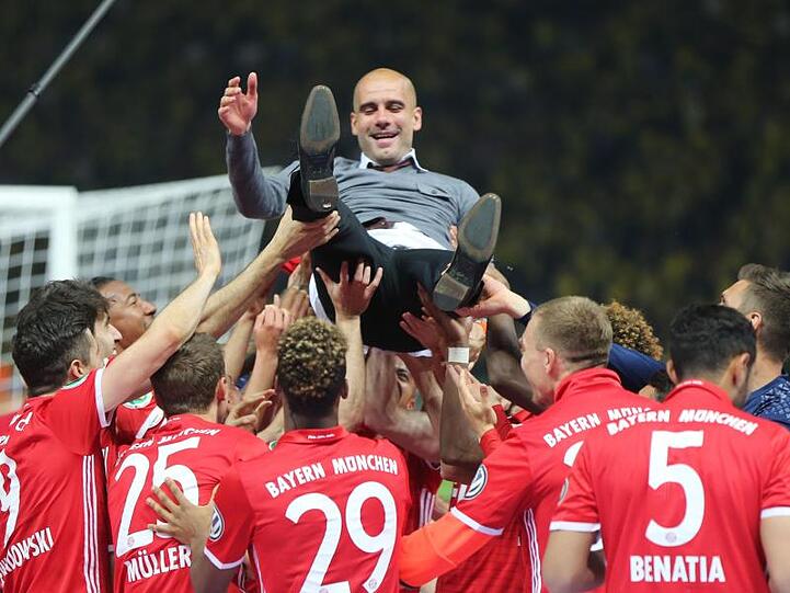 Pep Guardiola trainierte von 2013 bis 2016 den FC Bayern.