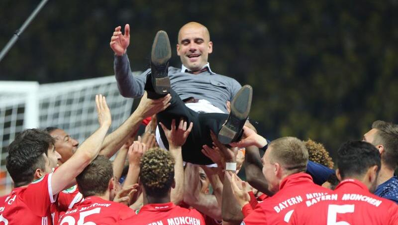 Pep Guardiola trainierte von 2013 bis 2016 den FC Bayern. Pep Guardiola trainierte von 2013 bis 2016 den FC Bayern.