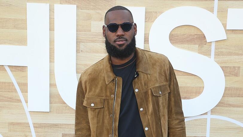 LeBron James auf der Premiere des Netflix-Films "Hustle".