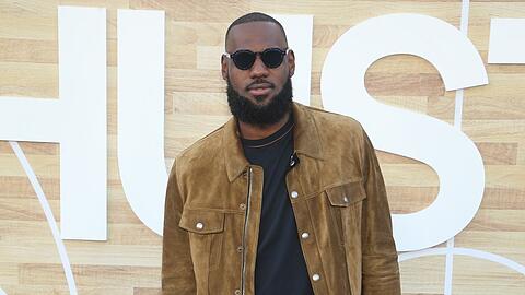 LeBron James auf der Premiere des Netflix-Films "Hustle".