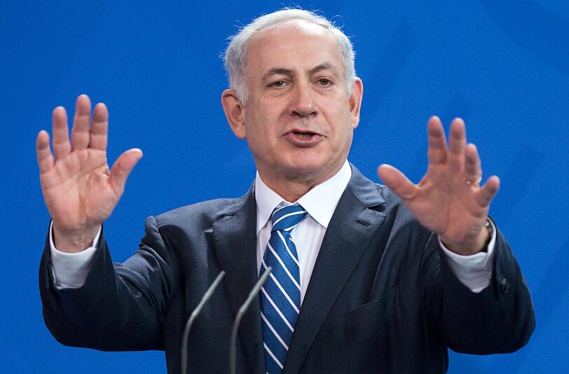 Hat sich mit den US-Präsidentschaftskandidaten Hillary Clinton und Donald Trump getroffen: Israels Ministerpräsident Benjamin Netanjahu. Foto: Bernd von Jutrczenka/Archiv