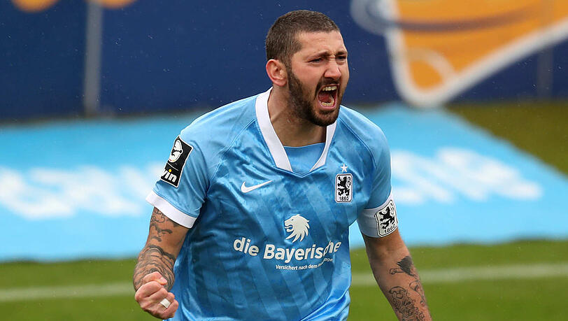 Trifft im Schnitt alle 127 Spielminuten: Sascha Mölders, der Ballermann der Löwen, ist mit seinen 35 Jahren der Erfolgsgarant des TSV 1860 im Sturm.