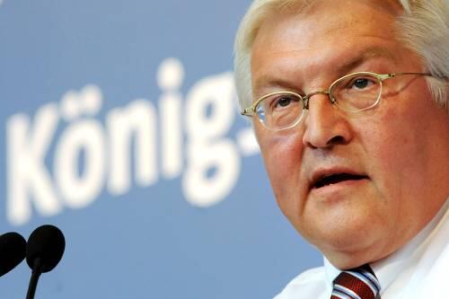 Frank-Walter Steinmeier will im Herbst 2009 Kanzler werden