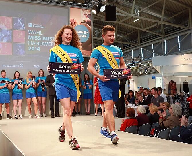 Lena Winkelsträter und Victor Schwaibold!